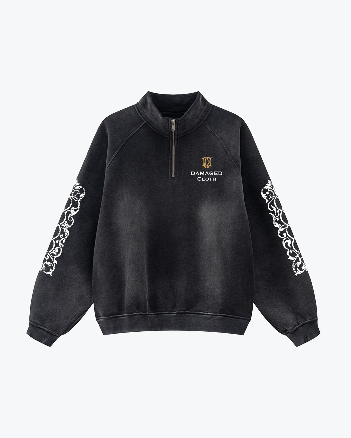 Coastal Half-Zip Black