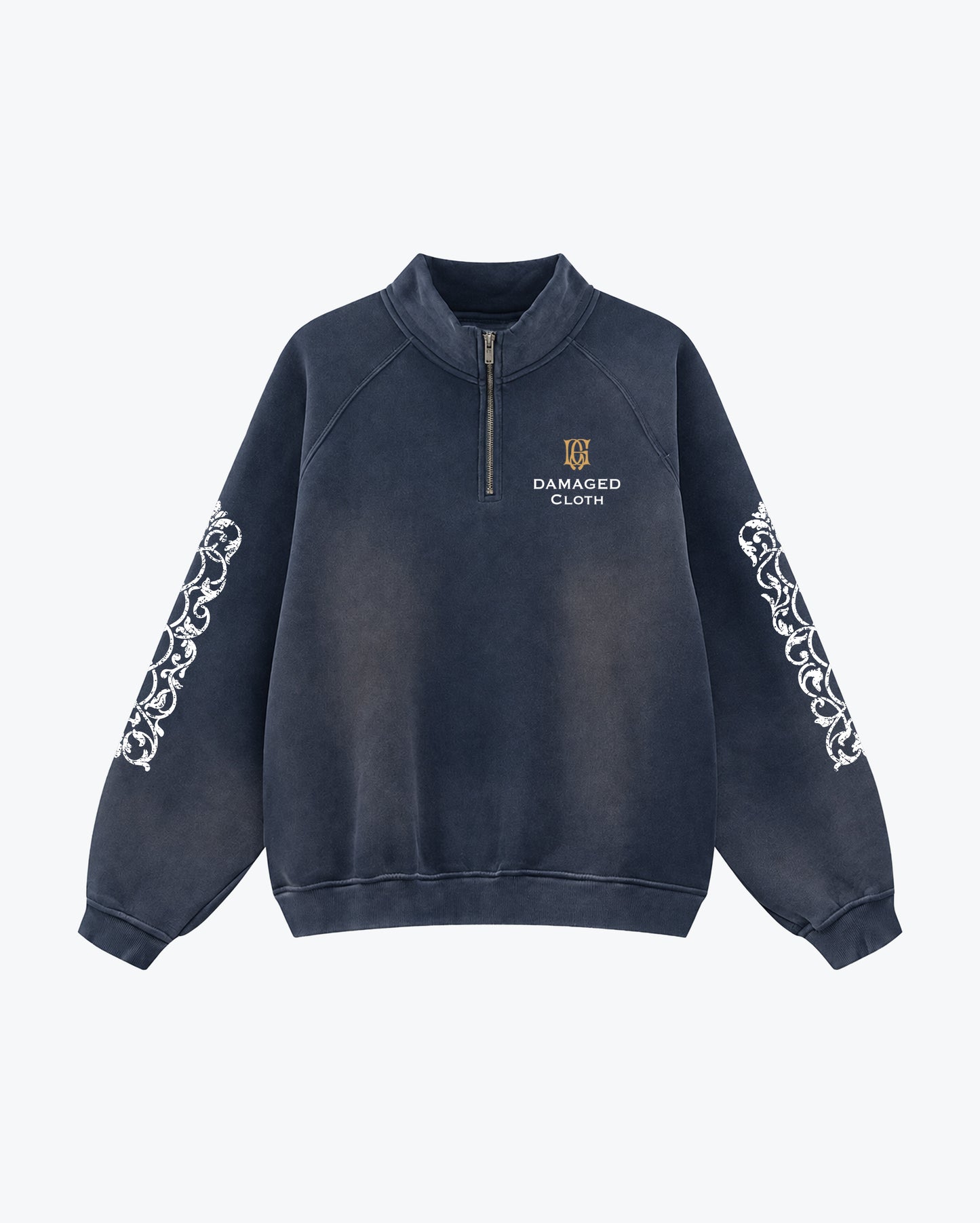 Coastal Half-Zip Rich Blue