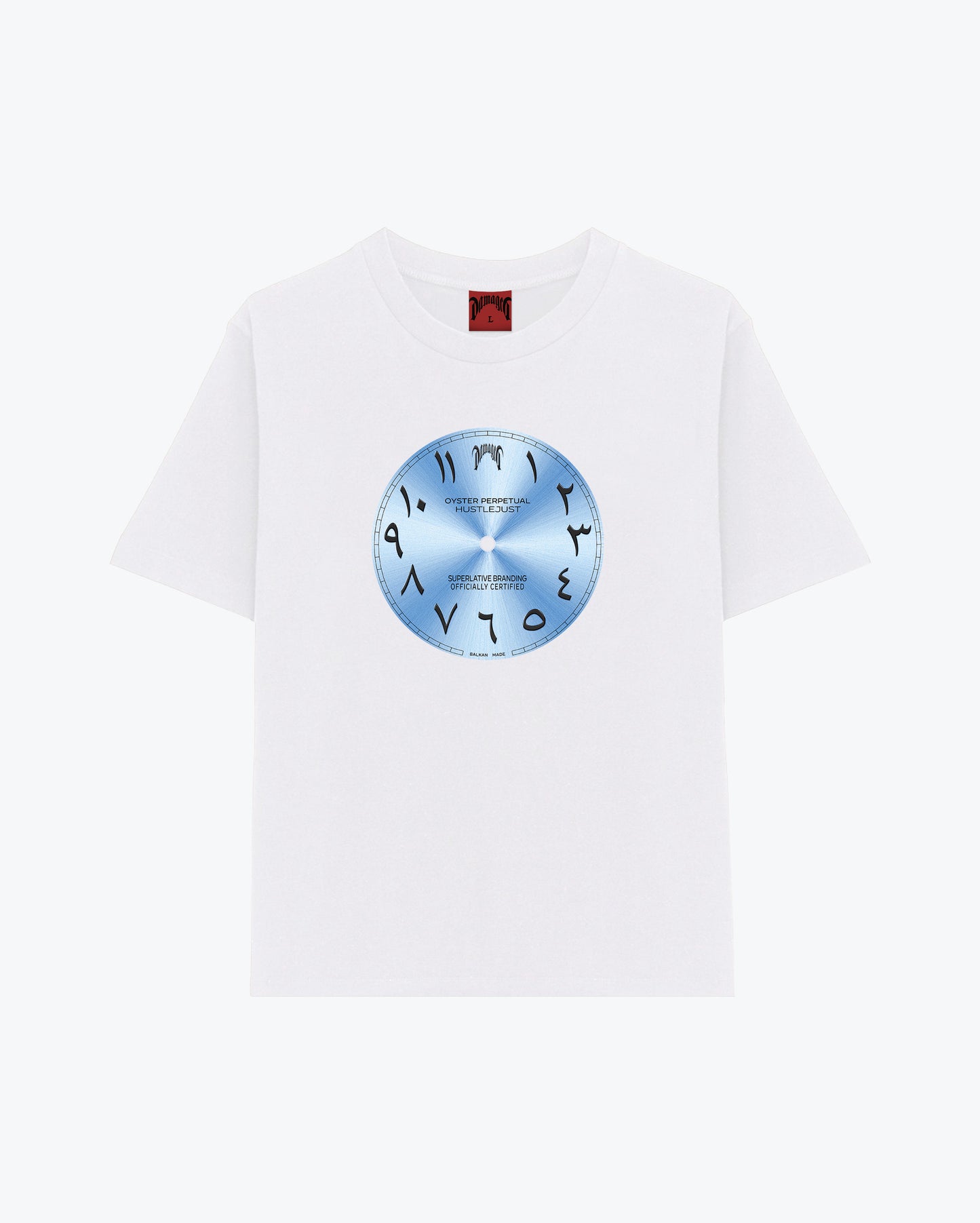 HustleJust Cadran Tee - Royal Blue