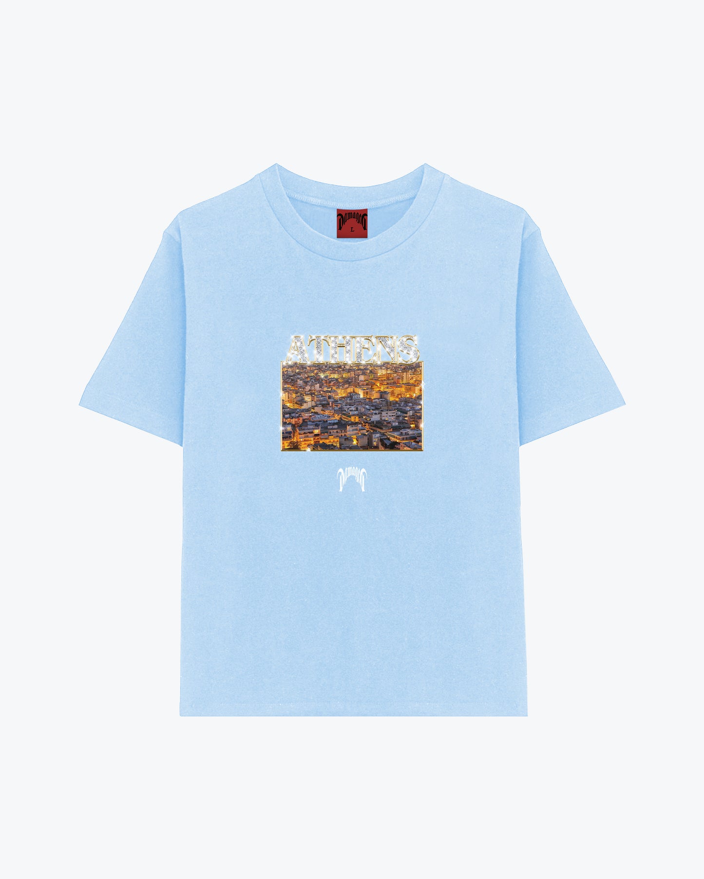 Athens Tee - Baby Blue