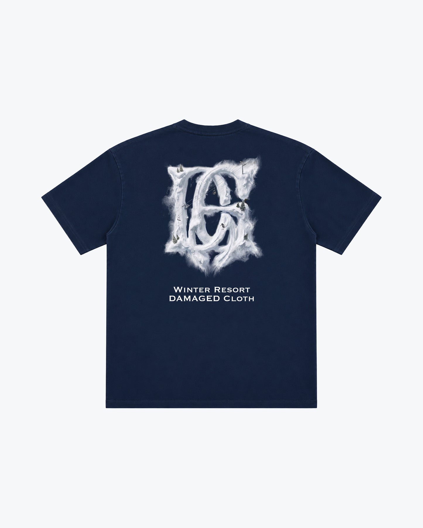 Winter Resort Navy Tee