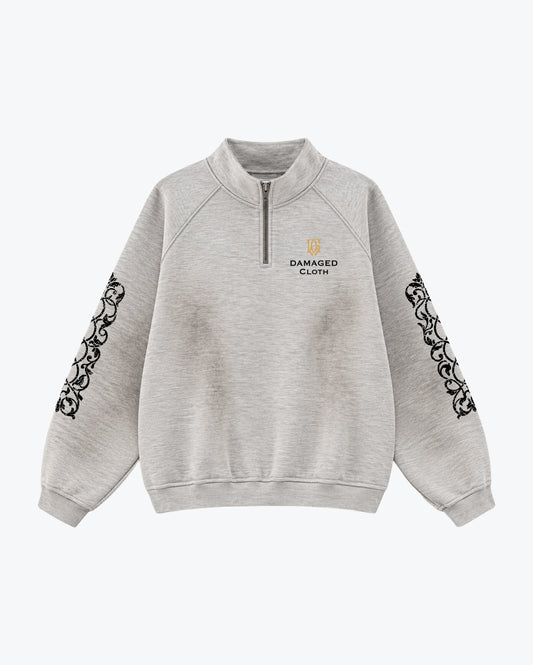 Coastal Half-Zip Gray