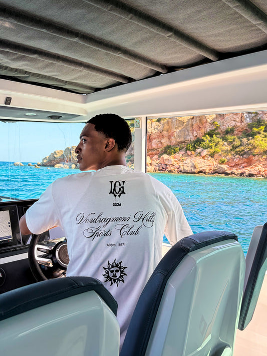 Vouliagmeni Hills Sports Club White Tee