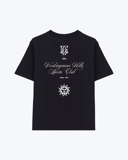Vouliagmeni Hills Sports Club Black Tee
