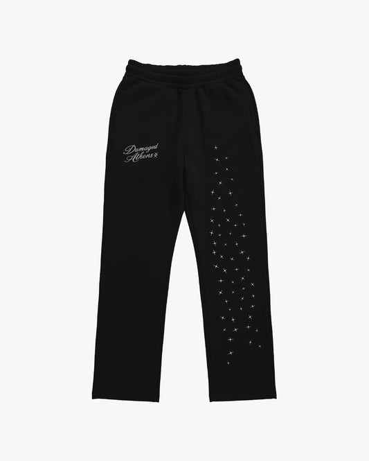 Fallin Stars Sweatpants Black