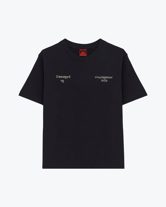 Park Like a Greek Tee Dark Grey