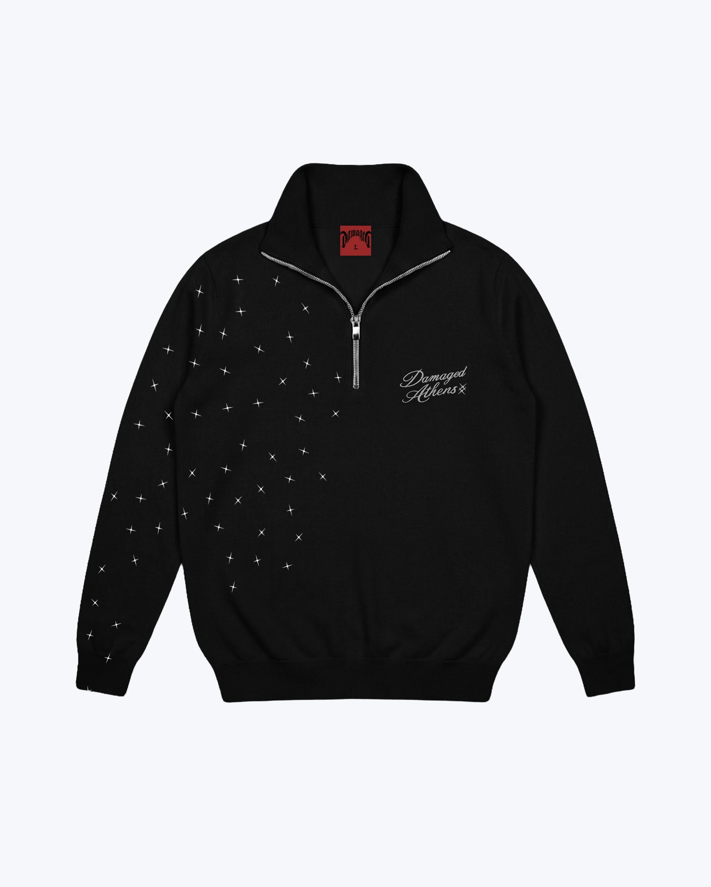 Fallin Stars Quarter-Zip Black