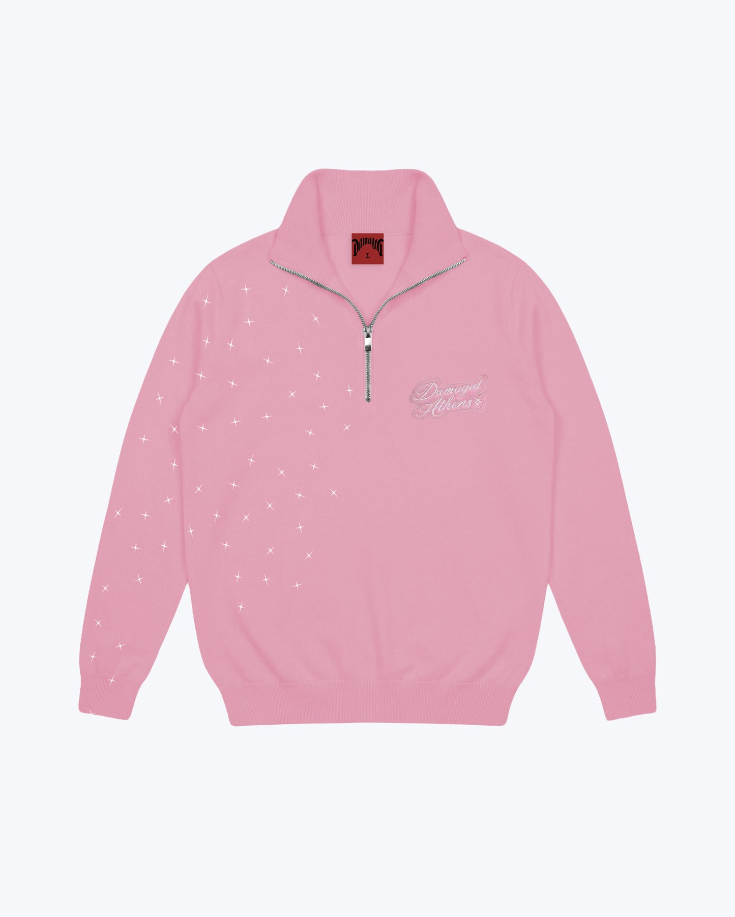 Fallin Stars Quarter-Zip Pink