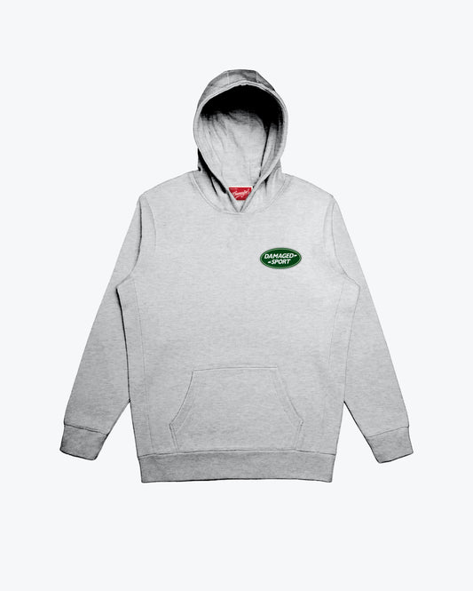 DAMAGED SPORT Grey Hoodie