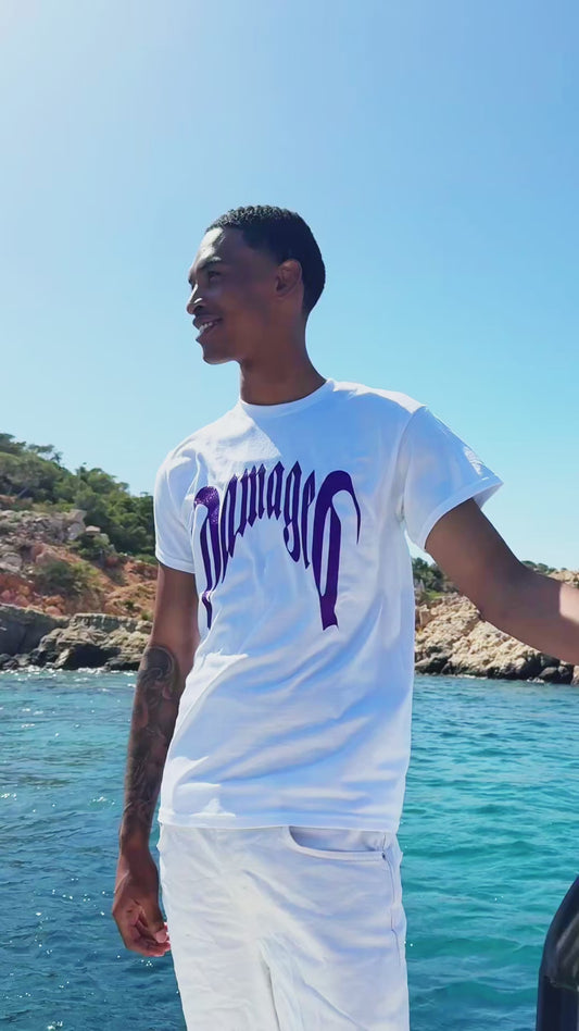 Purple Bustdown Tee